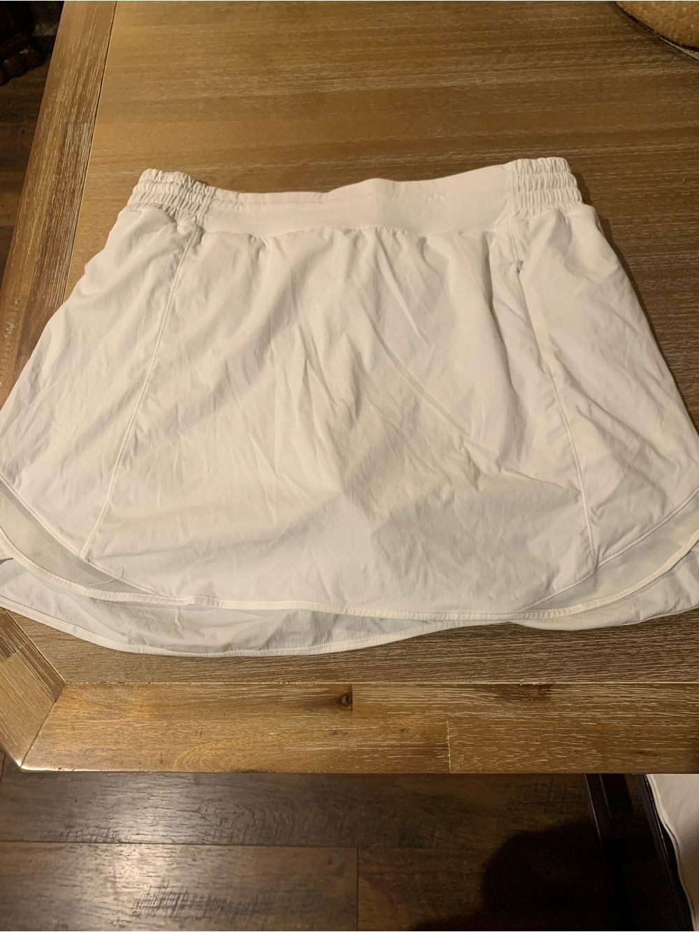 lululemon athletica White Athletic Skort with Elastic Waistband